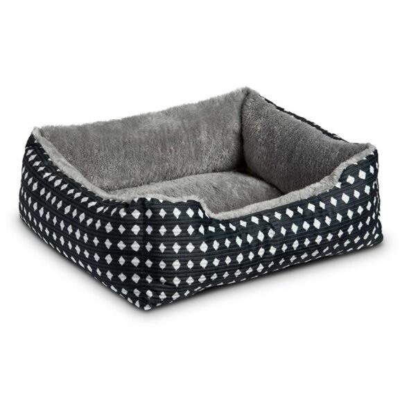 (3 pack) Cuddler Small Dog or Cat Bed, Black 19" x 15" - Picture 5 of 5